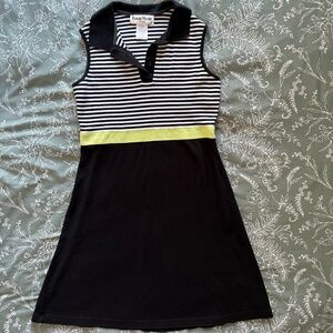 Vintage Ronni Nicole Sleeveless Polo Dress Small